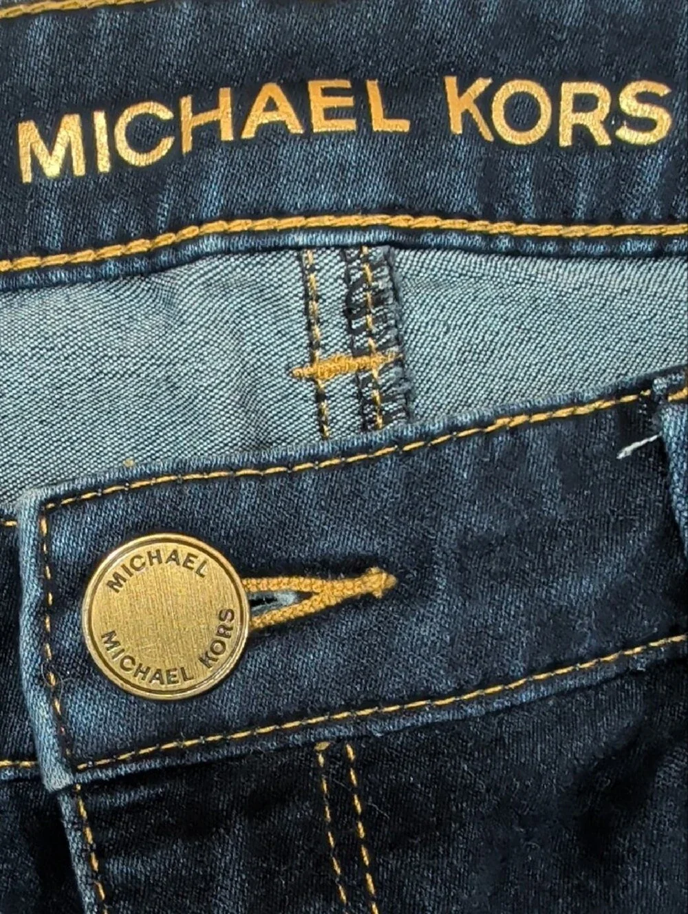 Michael Kors Women's Dark Indigo Skinny Jeans Size 6